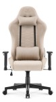Fotel gamingowy Hell's Chair HC- 2000 Beige Black Beżowy Czarny