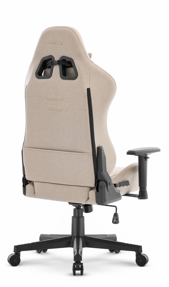 Fotel gamingowy Hell's Chair HC- 2000 Beige Black Beżowy Czarny