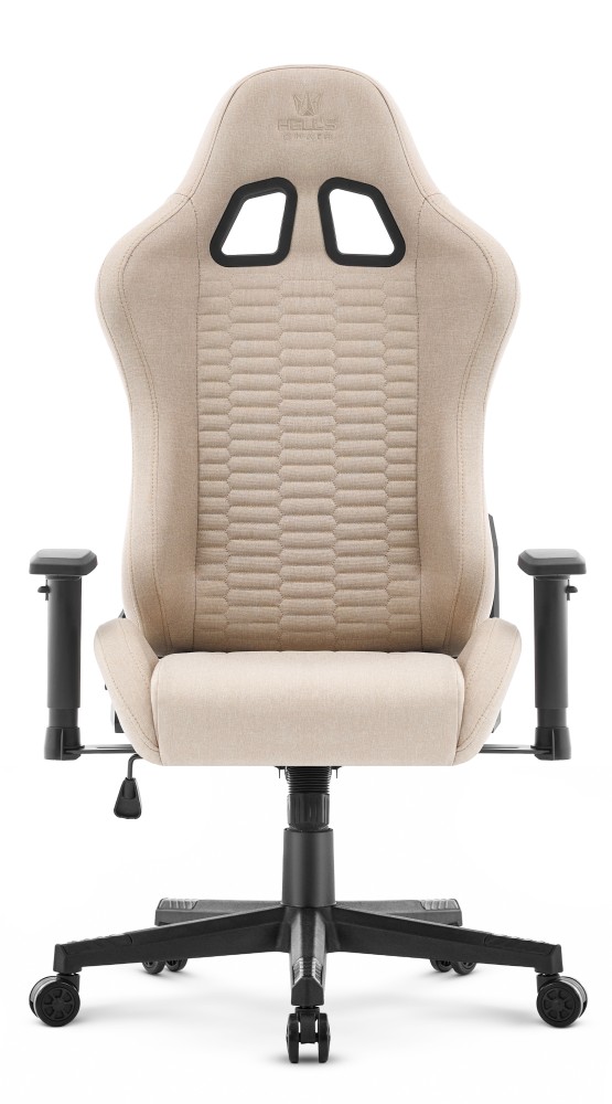 Fotel gamingowy Hell's Chair HC- 2000 Beige Black Beżowy Czarny