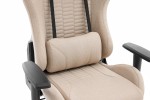 Fotel gamingowy Hell's Chair HC- 2000 Beige Black Beżowy Czarny