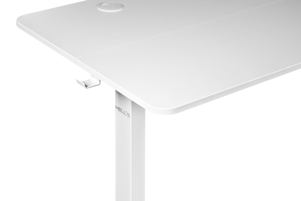 Biurko elektryczne z regulacją wysokości Hell's Chair White