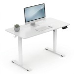 Biurko elektryczne z regulacją wysokości Hell's Chair White