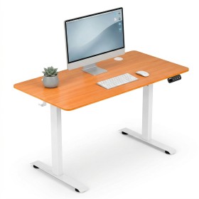 Biurko elektryczne z regulacją wysokości Hell's Chair Oak White 120x60 cm 