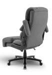 Fotel biurowy obrotowy Hell's Chair HC- 1034 Grey Szary Tkanina