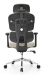 Fotel biurowy ergonomiczny obrotowy Hell's Chair HC- 1053 Beige Beżowy Tkanina