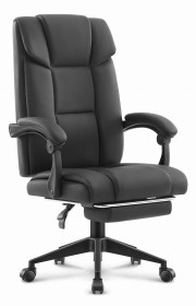 Outletowy Fotel biurowy obrotowy Hell's Chair HC- 1029 Black
