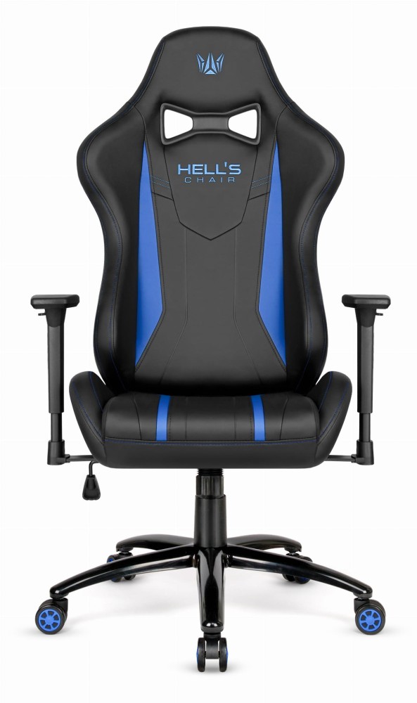 Fotel gamingowy Hell's Chair HC- 1013 Black Blue Czarny Niebieski