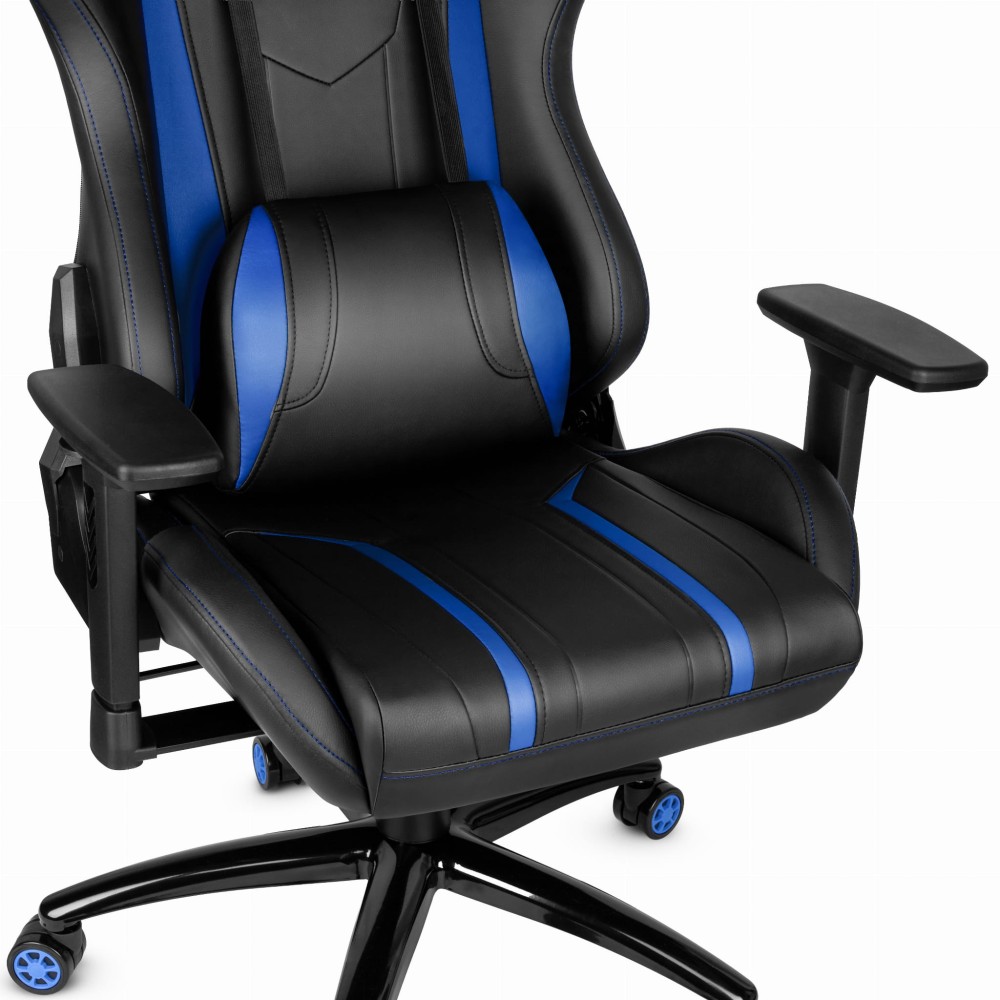 Fotel gamingowy Hell's Chair HC- 1013 Black Blue Czarny Niebieski