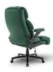 Fotel biurowy obrotowy Hell's Chair HC- 1034 Green Zielony Tkanina