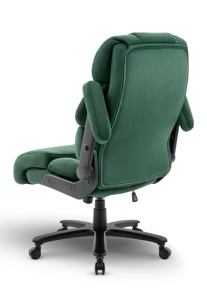 Fotel biurowy obrotowy Hell's Chair HC- 1034 Green Zielony Tkanina