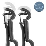 Fotel biurowy ergonomiczny obrotowy ERGONOBLE 3058 Black Czarny Tkanina