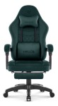 Fotel gamingowy Hell's Chair HC- 1015 Green Zielony Tkanina