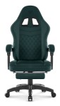 Fotel gamingowy Hell's Chair HC- 1015 Green Zielony Tkanina