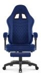 Fotel gamingowy Hell's Chair HC- 1015 Navy Tkanina Welur