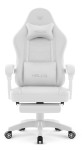 Fotel gamingowy Hell's Chair HC- 1015 White Biały Ekoskóra