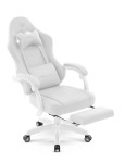 Fotel gamingowy Hell's Chair HC- 1015 White Biały Ekoskóra