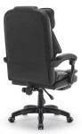 Fotel biurowy obrotowy Hell's Chair HC- 1031 Massage Edition Black Czarny Ekoskóra