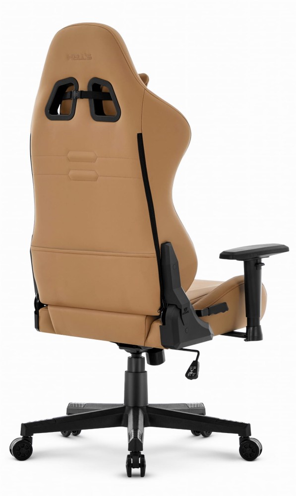 Fotel gamingowy Hell's Chair HC- 2000 Brown Brązowy Ekoskóra