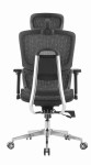Fotel biurowy ergonomiczny obrotowy ERGONOBLE 3055 Czarny TKANINA