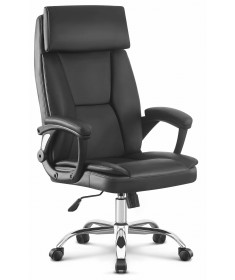 Outletowy Fotel biurowy obrotowy Hell's Chair HC- 1023 Czarny