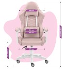 Outletowy Fotel gamingowy dla dzieci Hell's Chair HC- 1000 Kids Pink Różowy Tkanina