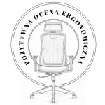 Outletowy Fotel biurowy ergonomiczny obrotowy Hell's Chair HC- 1052 PLUS Czarny TKANINA