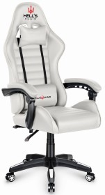 Fotel gamingowy Hell's Chair HC-1003 White Biały