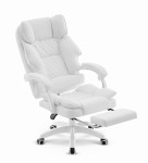 Fotel biurowy obrotowy Hell's Chair HC- 1031 White Biały