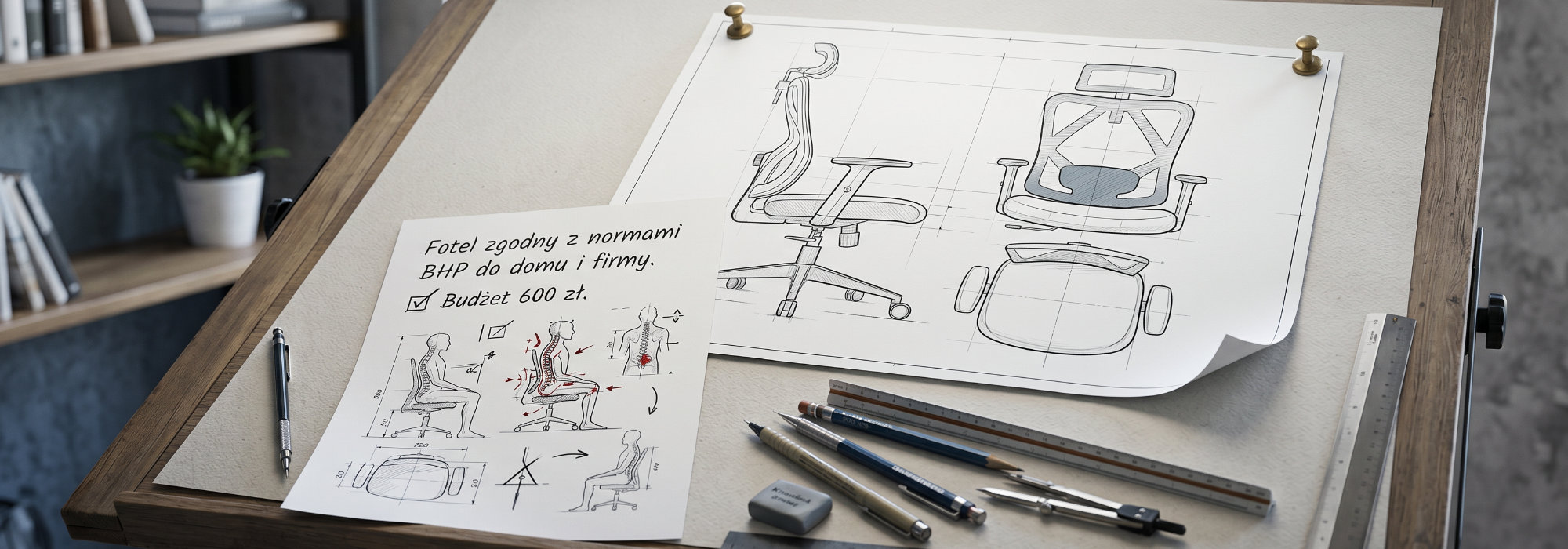 Ranking TOP foteli ergonomicznych BHP do 600 zł w 2026 – fotele spełniające Rozporządzenie Dz.U. 2023 poz. 2367